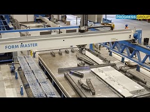 Precast plant for the production of solid walls and slabs - Ebawe Anlagentechnik