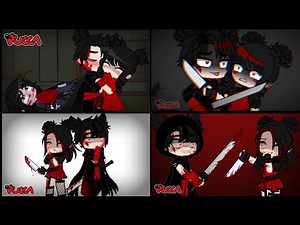 Pucca || Yandere AU Compilation || Yandere Pucca & Yandere Garu || Gacha Club