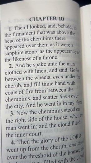 The Glory of God Moves While Judgment Falls | Ezekiel 10:1–3