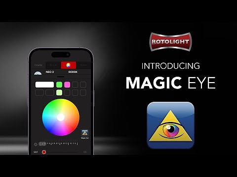 Rotolight Magic Eye - What is it and how to use it | NEW Rotolight App Feature