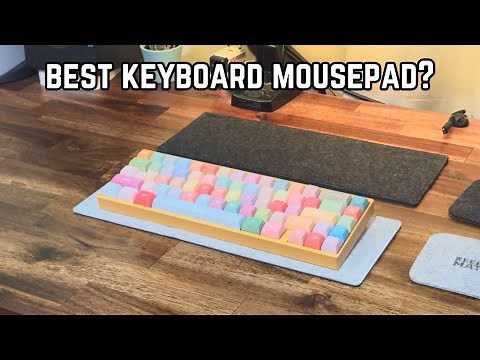 Best Keyboard Mat? A Look At Keebmat Keyboardpad #keyboard