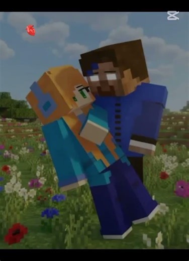 Real Me x Blue Alexbrine 💙💙 #minecraft #gachanox #edit