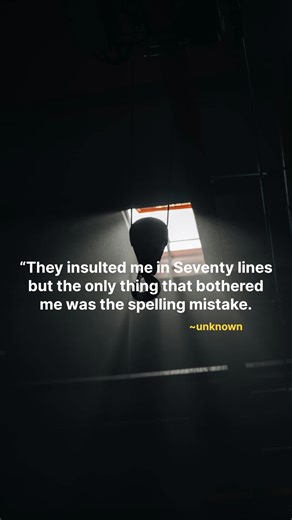 Spelling Error Angers Insult Victim