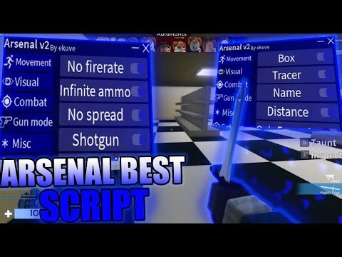 Arsenal Script *NO KEY* | Aimbot, ESP, Hitbox Expander, Infinite Ammo & More! | Mobile/PC Undetected
