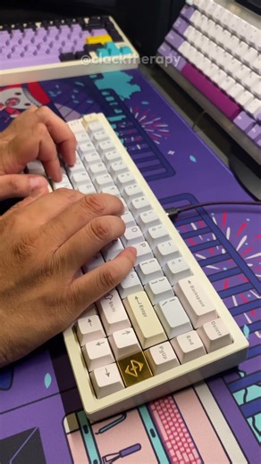 Zen65 / HMX Violet #keyboard #mechanicalkeyboard #asmr #typing #keyboardasmr