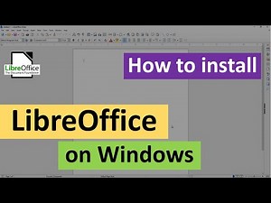 How To Install LibreOffice on Windows