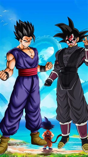 gohan vs goku black who is strongest🤔 #dragoball #whoisstrongest #anime #dbs