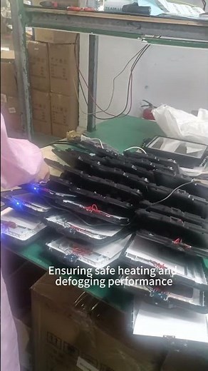 100% power-on test for every defogging mirror #makeupmirror