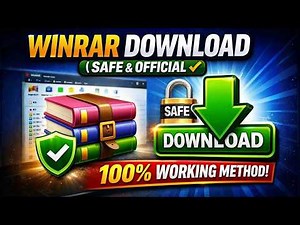 How to Download & Install WinRAR on Windows 11/10 (Official Safe Method)