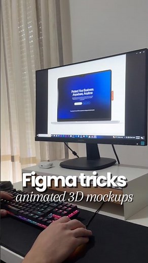 Figma Motion Trick: Create Animated 3D Mockups ✨