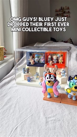 AdrianWidjy on Instagram: "Bluey collectors, this one’s for you 👀💙 The first ever Bluey mini collectibles are here - introducing the new Fuzzies surprise figures plus The Studio Collection vinyls! Perfect for fans and parents who might be collecting “for the kids”… or not 😆 Start the hunt and see if you can collect them all. @moosetoys @theconnectagencyau @officialbluey #Blueytoys #moosetoys #supermoosetoys # A D"