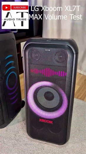Test LG Xboom XL7T at FULL Volume (Sound Boost Activated) #LGSpeaker