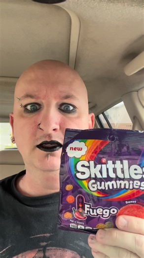 The Cooking Goth on Instagram: "Skittles Gummies Fuego Gummy Candy Review #skittles #fuego🔥 #candy #food #foodreview #mukbangers #mukbangshow @skittles"