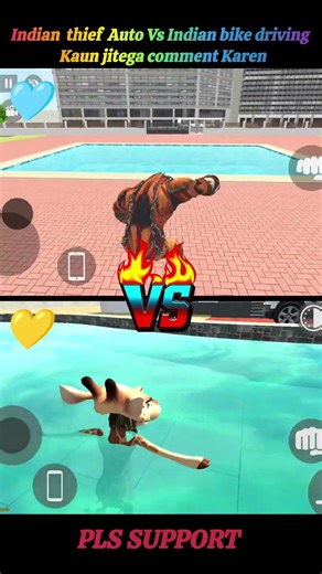 INDIAN 👍✅THIEF AUTO VS INDIAN BIKE DRIVING KAUN JITEGA COMMENT KARKE BATAEN#gaming #gta 💥💥