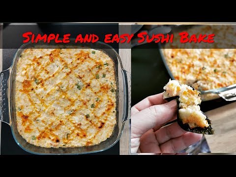 Sushi Bake | How to make sushi bake | easy way simple ingredients | Jeoni's Kitchen