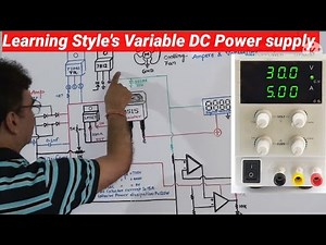 Variable DC 30Volt 3Ampere Power supply