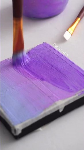 aesthetic dreamy clouds acrylic painting | easy acrylic painting idea for beginners #shorts