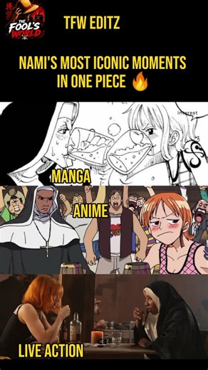 Nami’s Most Iconic Moments in One Piece ❤️‍🔥