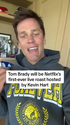 @Tom Brady, the retired NFL legend, made a special appearance during TODAY’s PopStart segment to share that he will be @Netflix’s first-ever live roast hosted by #KevinHart. “The Greatest Roast of All Time: Tom Brady” will make history as the only live roast to air unedited and uncensored, on television or streaming. Link in bio to watch the trailer. #TODAYShow #TomBrady
