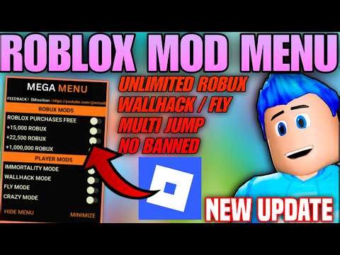Roblox Apk Hack Mod Menu 2026 Robux infinitos Actualizado Android IOS Anti ban mediafire