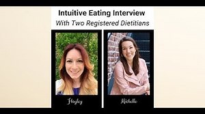 Definition of Intuitive Eating: Interview With Two Dietitians, Hayley and Michelle