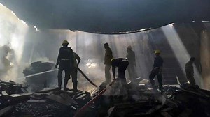 18K views · 75 reactions | Major fire at four sawmills in Nagpur, loss put at crores | The Times of India | Facebook