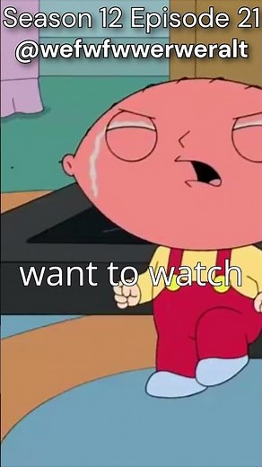 Stewie having a tantrum #familyguy #funny