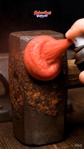 Instant Rust Removing Spray | Rusty Hammer Cleaning ASMR | RUST | #rust #spray #satisfying #asmr