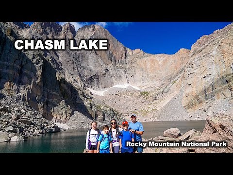 Chasm Lake - Rocky Mountain National Park