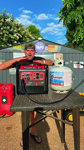 Tri-Fuel Portable Generator: Propane & Gas Backup Power