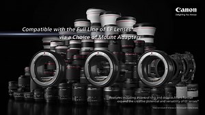 1.3K views · 59 reactions | When paired with a mount adapter, you can continue to use your existing EF and EF-S lenses with the new EOS R. Learn about our range of EF-EOS R mount adapters: www.canon-asia.com/EOSR | Canon Imaging Asia | Facebook