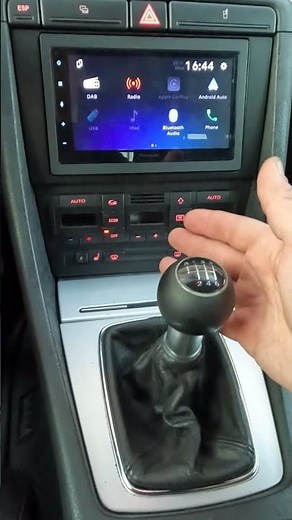 1 DIN TO 2 DIN CONSOLE AUDI A4 B6 & PIONEER SPH-DA360DAB INSTALLED