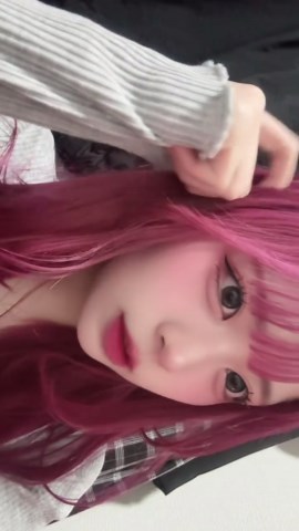 ピンク髪フィルターで見るまむちー（小熊まむ）の可愛い瞬間
