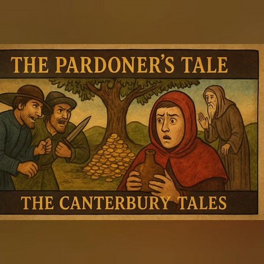 The Pardoner's Tale Summary | From The Canterbury Tales by Geoffrey Chaucer, IGNOU MEG 1