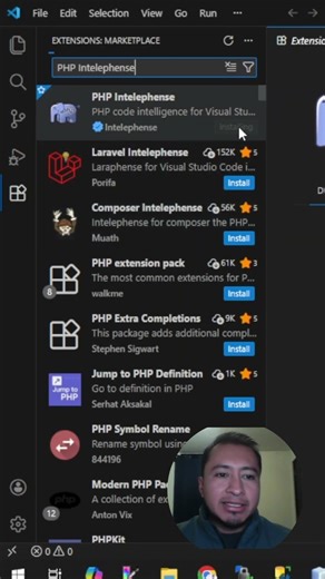 Instala PHP Intelephense en VS Code en 60 segundos