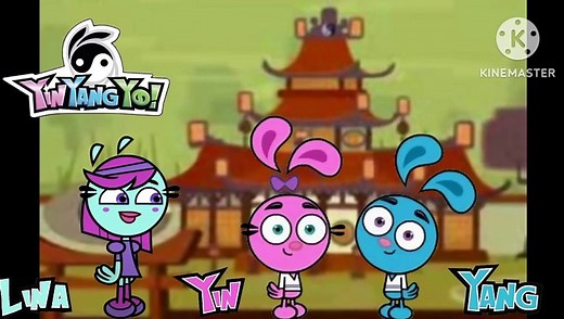 Yin And Yang And Lina From Yin Yang Yo!