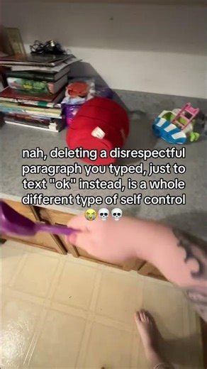 this is a crazy amount of self control 😭🙏🏼