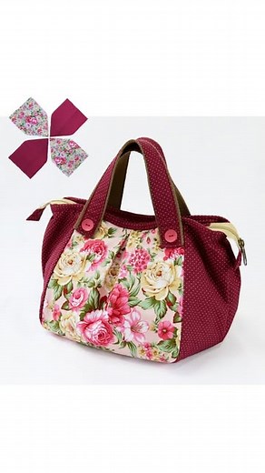 Ae PooiM | How to make a cute handbag! Learn more: Watch full video version with measurement detail on my youtube channel “Ae PooiM” as link in Bio... | Instagram