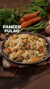 1.2M views · 7.8K reactions | Paneer Pulao | Paneer biryani recipe |...