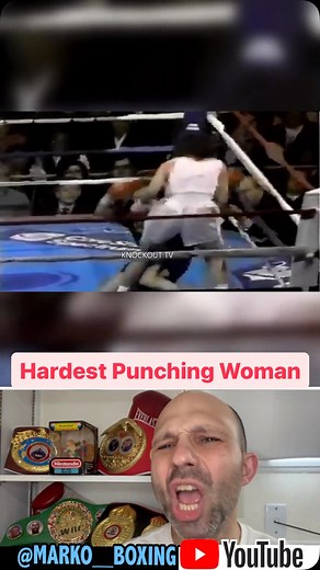Marko Elgart | The hardest punching female boxer ever was Christy Martin. #boxing #boxinglife #ko #knockout @christymartinpromotions @christy_r_martin | Instagram