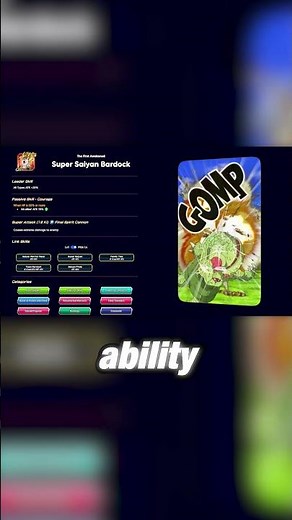 STR SSJ Bardock Was The First Meta-Breaking Card!