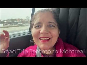 Toronto to Montreal Road Trip 🇨🇦 | Scenic Drive, Food Stops & Travel Vlog