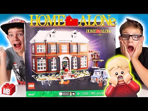 HUGE Lego HOME ALONE Set! First Ever Home Alone House Build Review | MasterBuilders