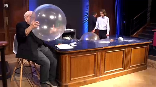 1.9K views | How does a glow-in-the-dark golf ball whizz around inside a weather balloon? And what happens when you feed a bunch of ‘gremlins’ a stream of Styrofoam peanuts? Taking inspiration from the pioneering work of Michael Faraday, Steve ‘Jake’ Jacobs explains all with some stunning science demonstrations! | Royal Institution of Great Britain | Facebook