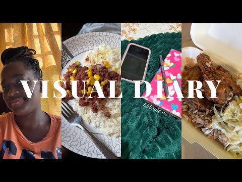 VISUAL DIARY💌: morning Routine, food, got sick, journaling & more.