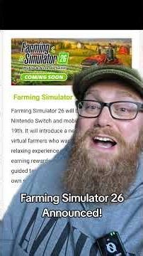 Farming Simulator 26 coming on 19th May! #news #farmingsimulator25 #farmsim #farmingsimulator #fs25