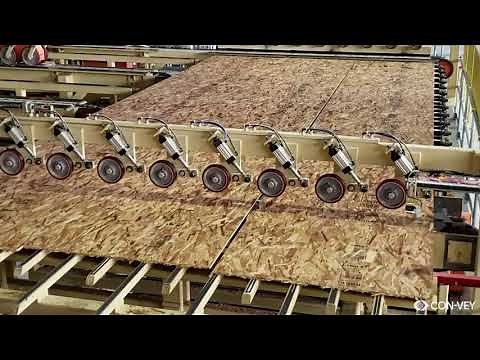 Automated OSB Saw Line