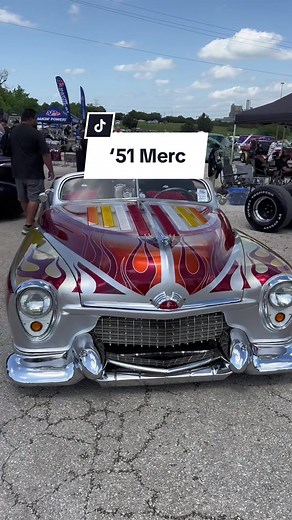 Custom '51 Mercury Lead Sled Showcased at Lonestar Round Up