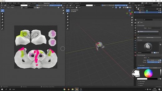 Blender 学习基础-烘焙顶点色贴图
