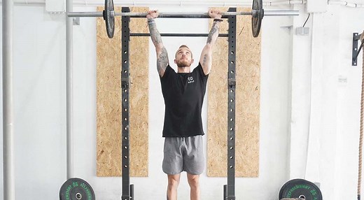 Standing Military Press (Barbell) - How to Instructions, Proper Exercise Form and Tips | Hevy Exercise Library